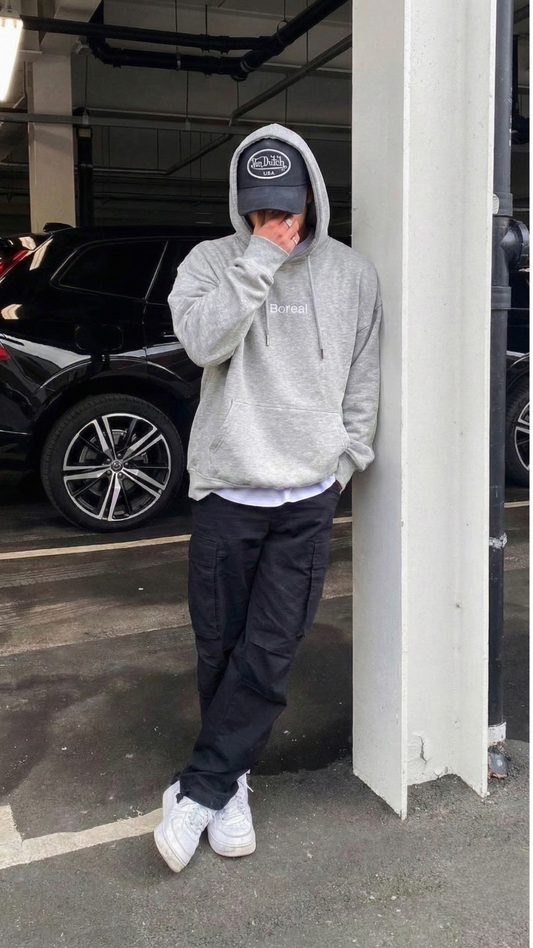 Grey Hoodie 315 For Him