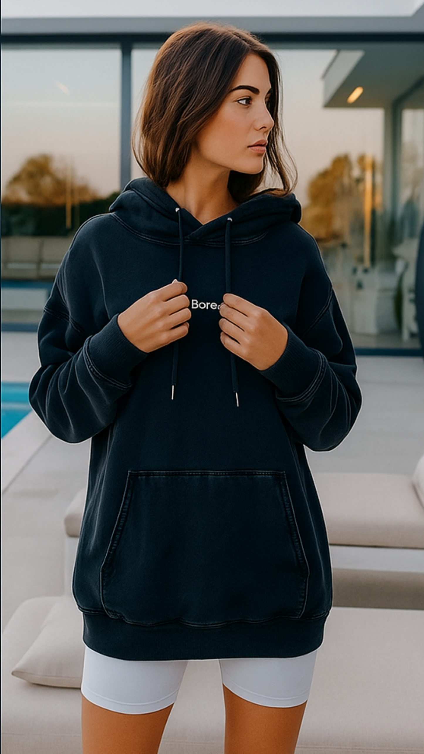 Black Hoodie 315 For Her